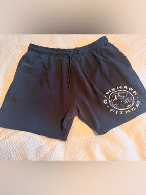 Gymshark Black Sweat Athletic Shorts